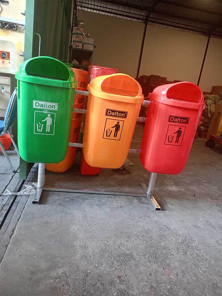 50 Liter Tempat sampah pilah 3 tong - Gambar 11