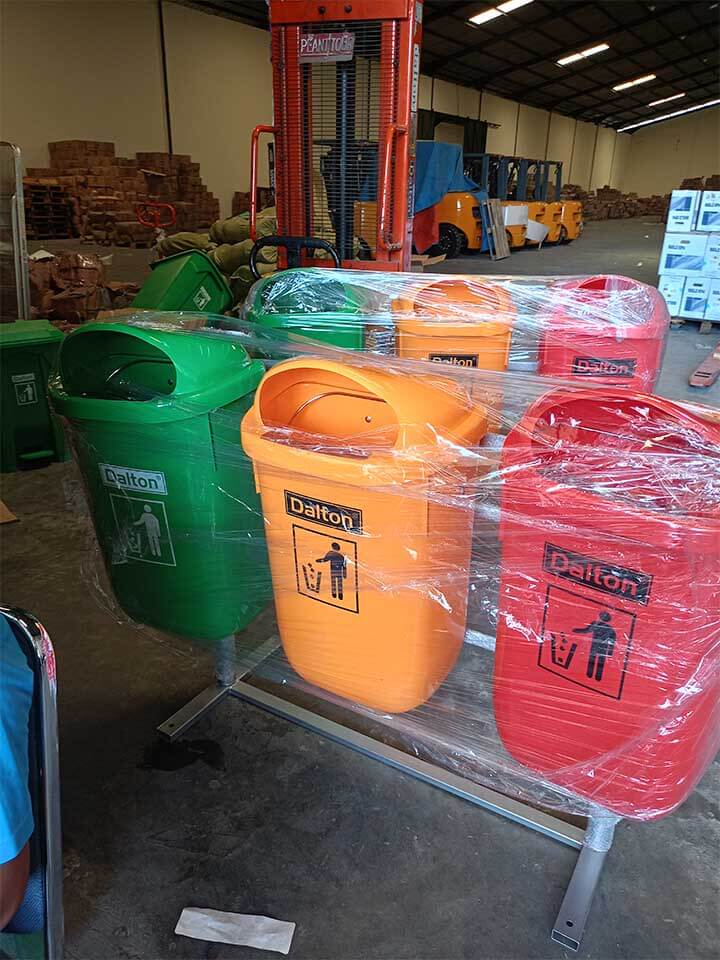 50 Liter Tempat sampah pilah 3 tong - Gambar 9