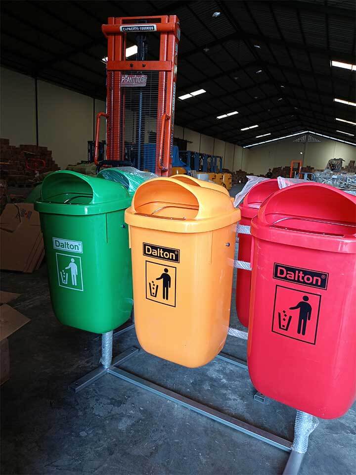50 Liter Tempat sampah pilah 3 tong - Gambar 8