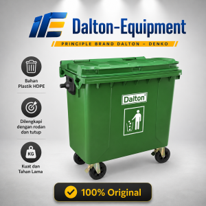 Tempat Sampah Dalton 1100 Liter | Proinciple Brand