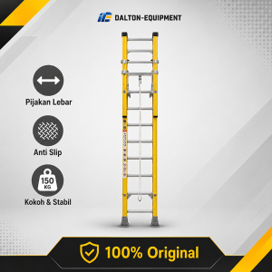 Denko Fibreglass Extention Ladder 2x12 Steps 6,8M