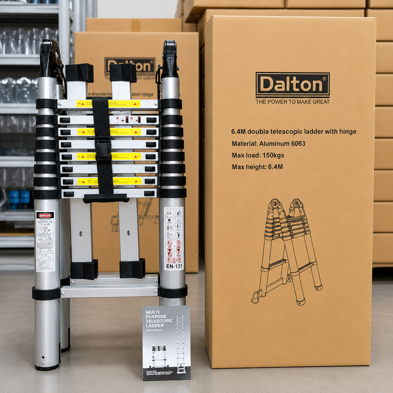 Gudang Tangga Teleskopik Dalton